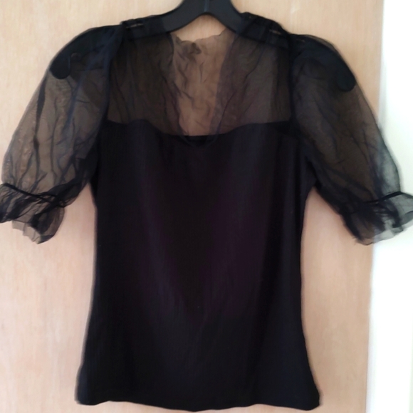 SHEIN Tops - *Free* NWOT Black blouse